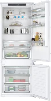 Siemens KB96NVFE0 - iQ300, Einbau-Kühl-Gefrier-Kombination mit Gefrierbereich unten, Flachscharnier, Nische 71 x 194 cm